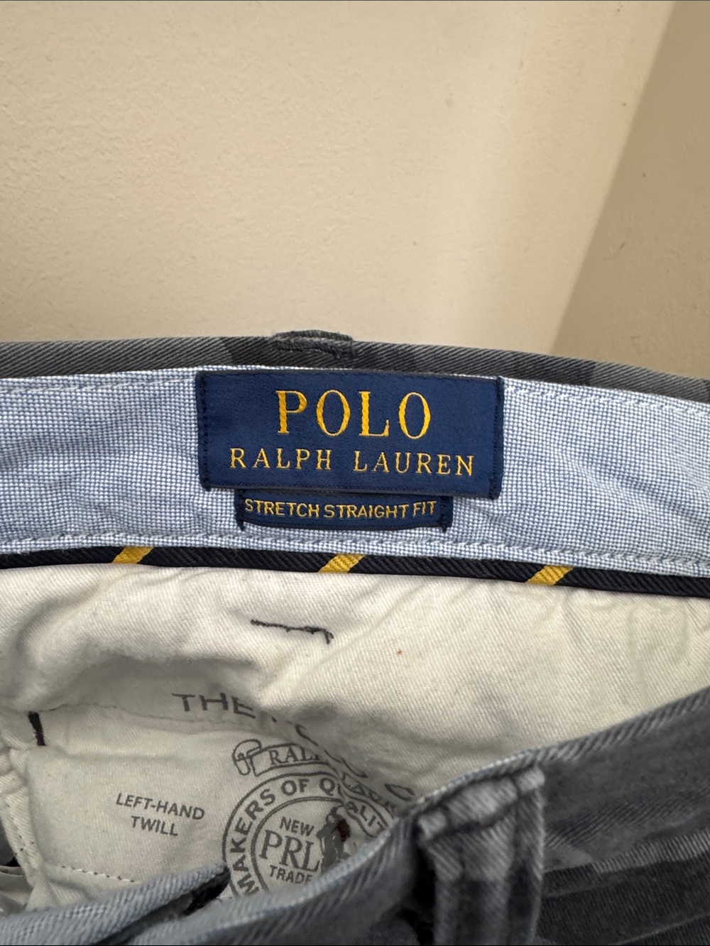 Polo by Ralph Lauren Men's Gray Camo Chinos - Picture 3 of 4